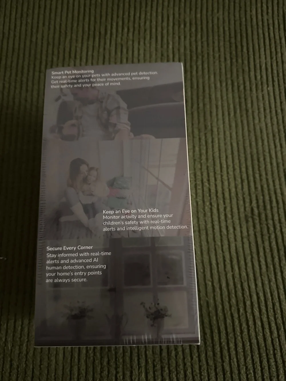 White Smart Home Security Camera